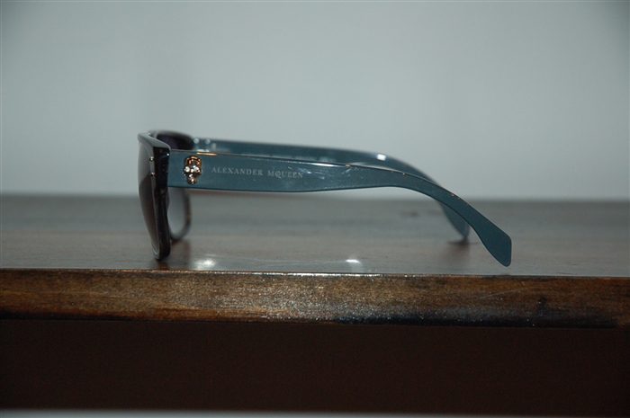 Smoky Gray Alexander McQueen Sunglasses, size O/S