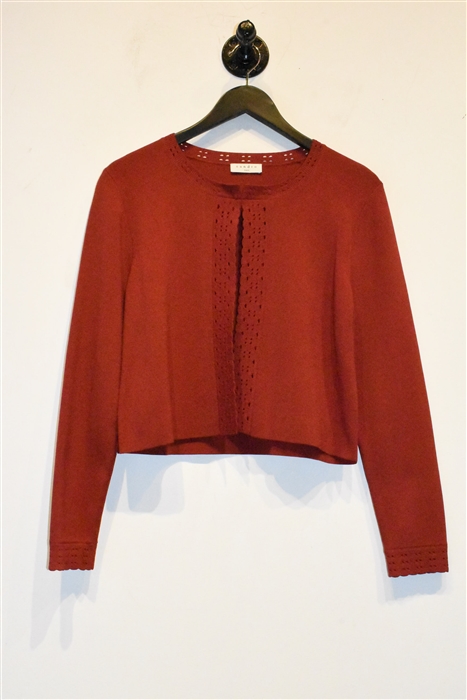 Cinnamon Sandro Cardigan, size M