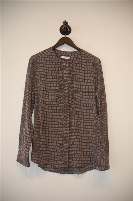 Animal Print Equipment Shirt, size L
