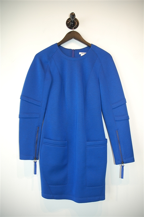 Royal Blue Helmut Lang Cocktail Dress, size S