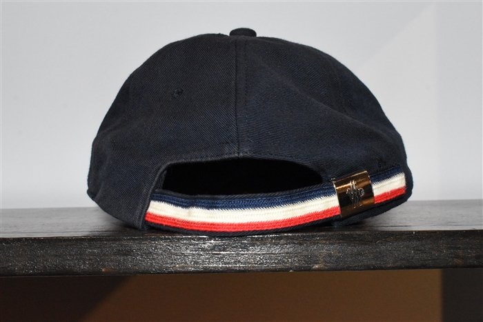 Navy Moncler Cap, size O/S
