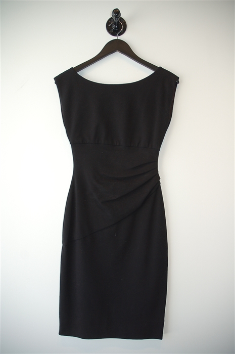 Basic Black Diane von Furstenberg Sheath Dress, size 2