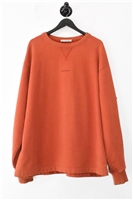 Burnt Orange Acne Studios Sweatshirt, size XL