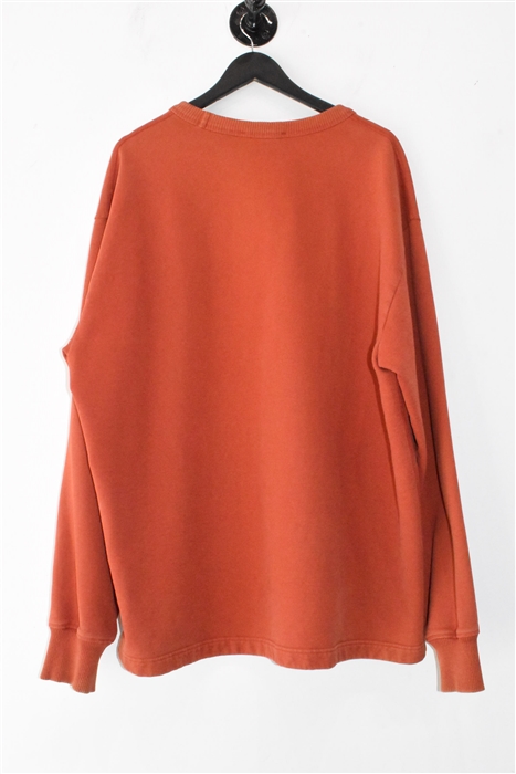 Burnt Orange Acne Studios Sweatshirt, size XL