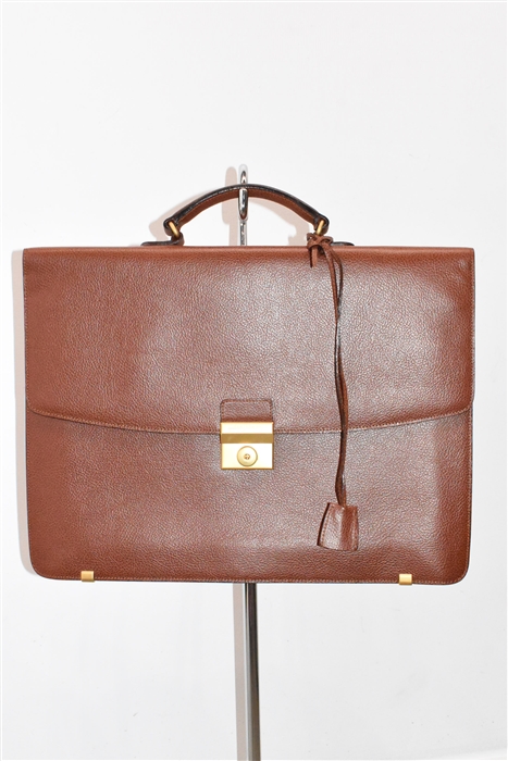 Cognac Givenchy - Vintage Briefcase, size L