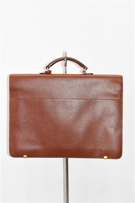 Cognac Givenchy - Vintage Briefcase, size L