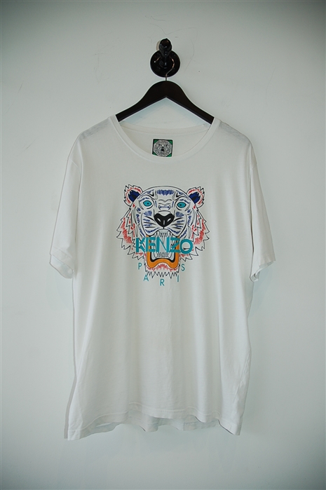 Bright White Kenzo T-Shirt, size XL