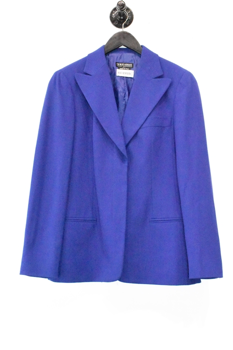 Indigo Giorgio Armani Blazer, size 8