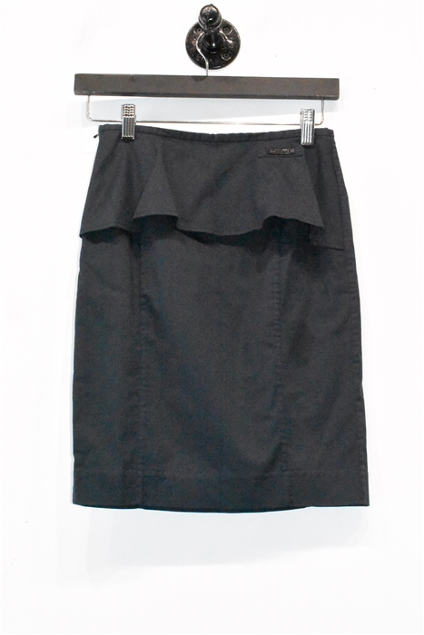 Navy Prada Pencil Skirt, size 4