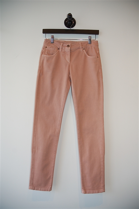 Antique Rose Brunello Cucinelli Skinny Jean, size 25