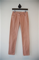 Antique Rose Brunello Cucinelli Skinny Jean, size 25