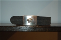 Black Suede Gianni Versace - Vintage Belt, size S