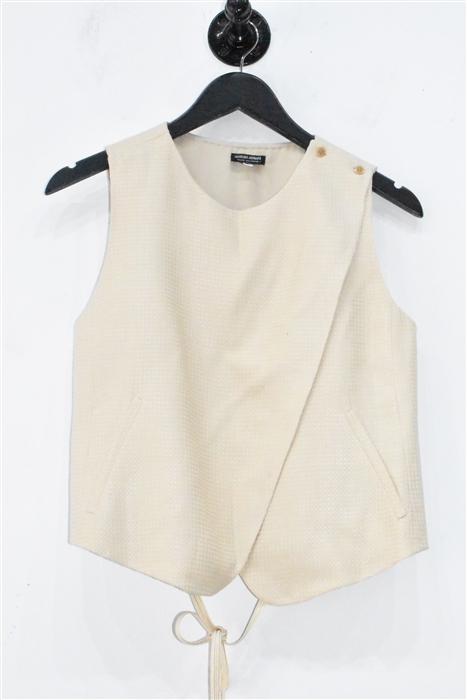 Creamy Beige Giorgio Armani - Vintage Vest, size 4