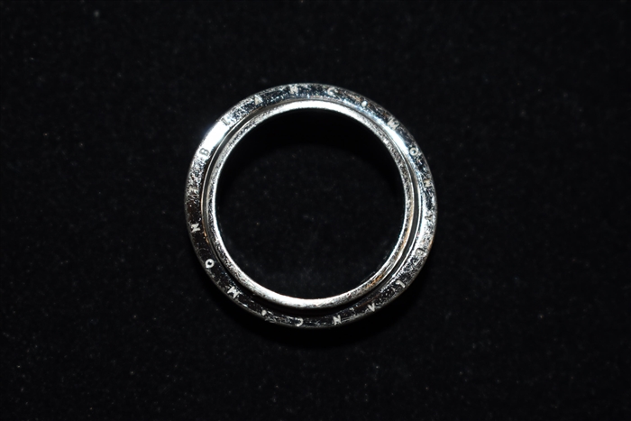 Sterling Silver Montblanc Ring, size O/S