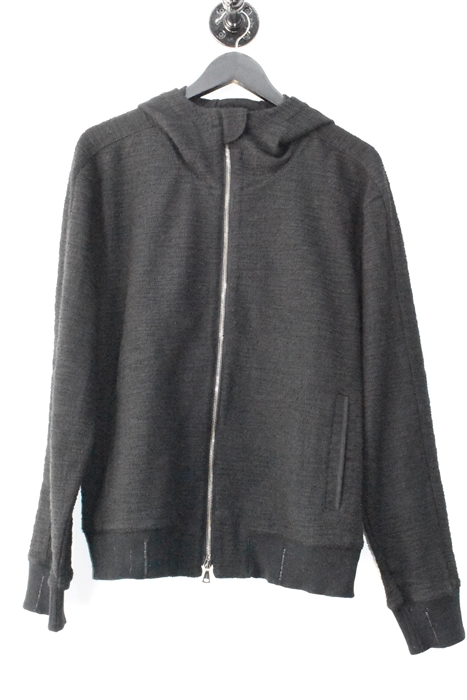 Black Tweed John Varvatos Hoodie, size M