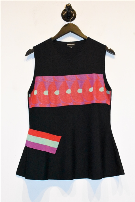 Black Giorgio Armani Sleeveless, size 8