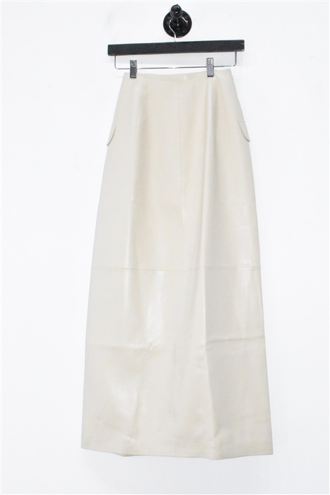 Pale Beige Frankie Shop Maxi Skirt, size XS