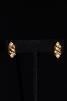 Gold Nina Ricci - Vintage Earrings, size O/S