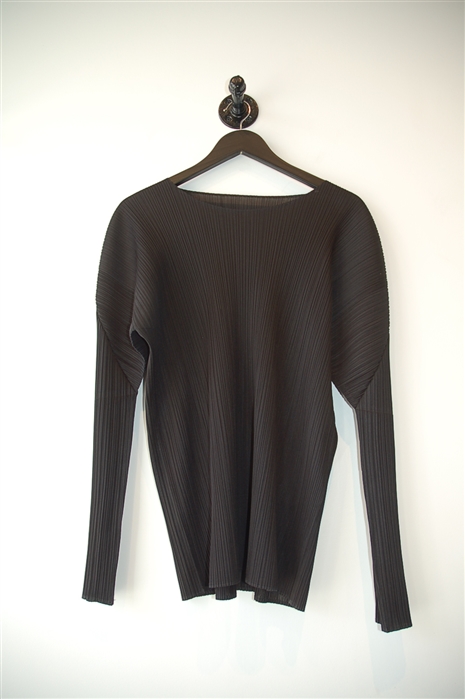 Basic Black Issey Miyake - Pleats Please Pullover, size XL