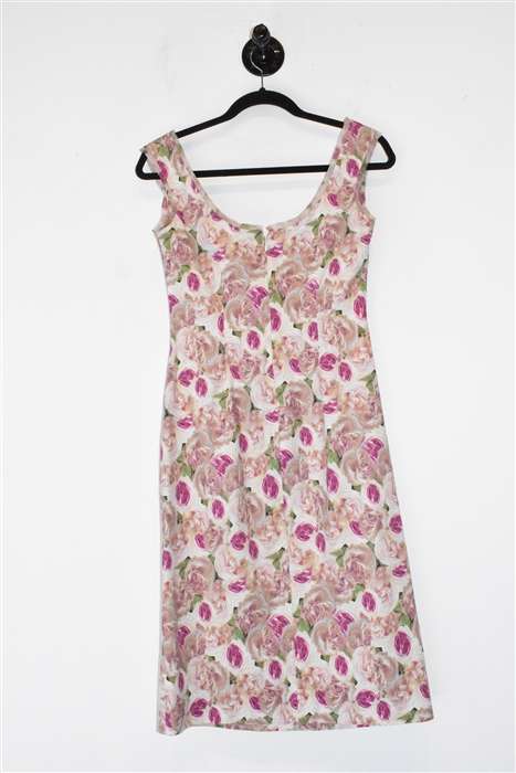 Floral Luisa Beccaria Sheath Dress, size 8