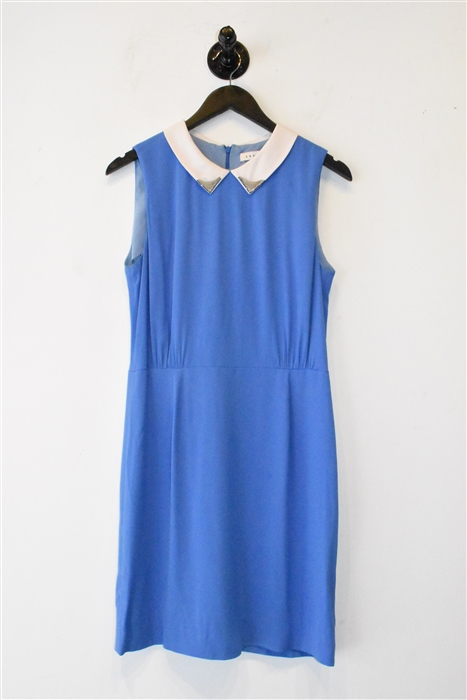 China Blue Sandro Sheath Dress, size S