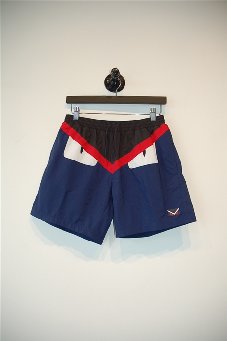 Colour Blocked Fendi Swim Trunks, size 32