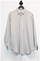 Pale Gray Alessandro Gherardi Button Shirt, size XL