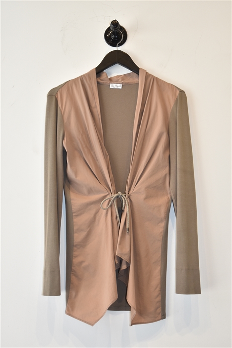 Mixed Neutrals Brunello Cucinelli Cardigan, size XL