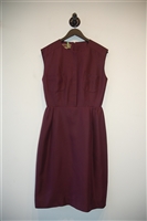 Maroon Giambattista Valli Sheath Dress, size L