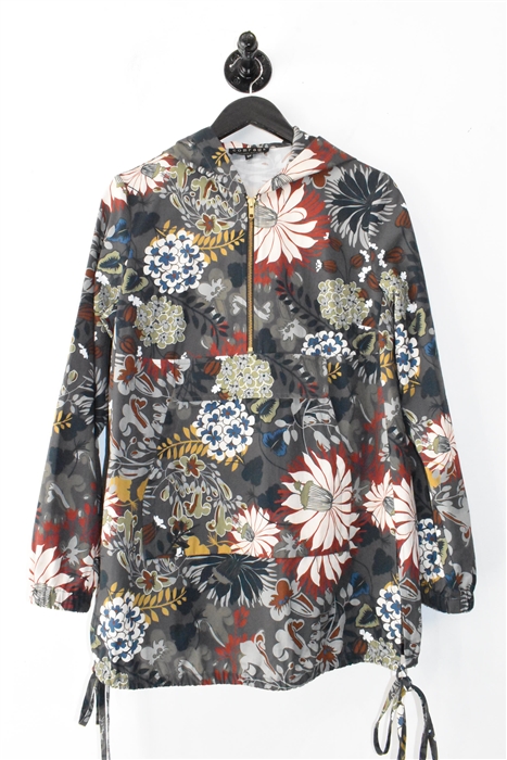 Floral Comrags Hoodie, size S