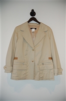 Light Khaki Marina Rinaldi Blazer Jacket, size XL