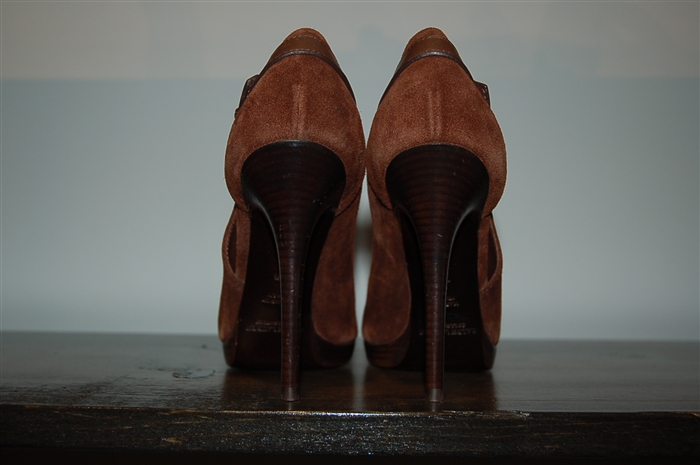 Brown Suede Ralph Lauren - Purple Label Pumps, size 7