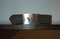 Black Suede Gianni Versace - Vintage Belt, size S