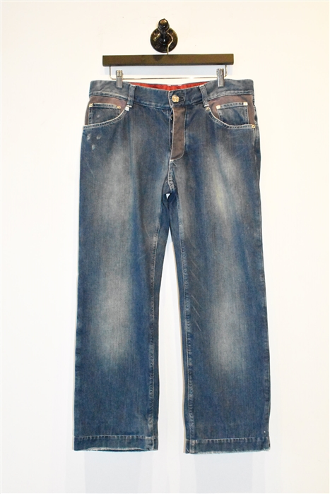 Faded Denim Billionaire Denim, size 34