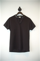 Basic Black Saint Laurent Polo, size S