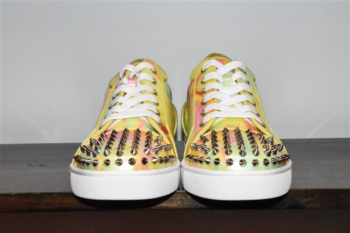 Print Christian Louboutin Sneaker, size 8.5