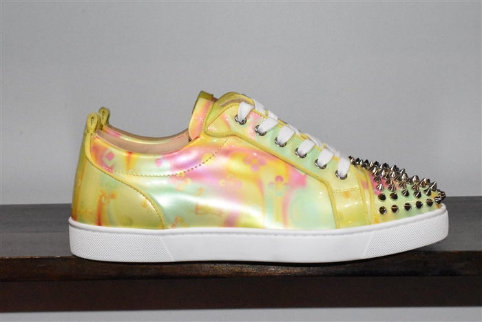 Print Christian Louboutin Sneaker, size 8.5