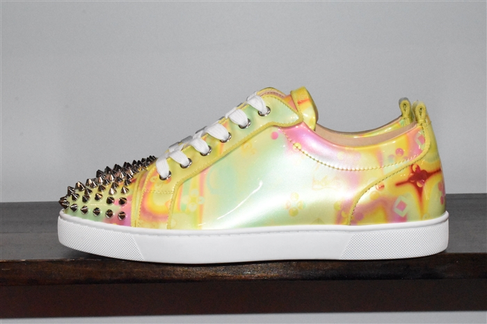 Print Christian Louboutin Sneaker, size 8.5