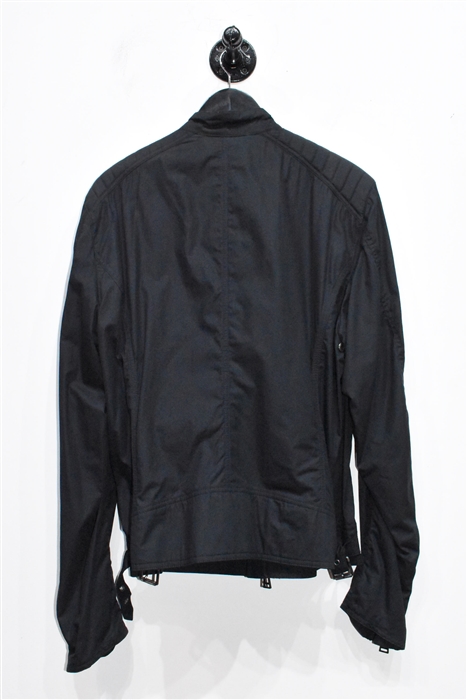Navy Belstaff Zippered Jacket, size L