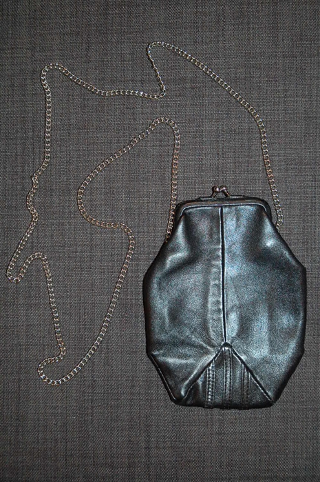 Black Leather Y-3 - Yohji Yamamoto Cross-Body, size XS
