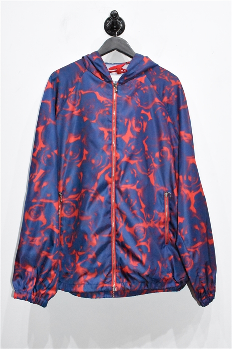 Floral Burberry Windbreaker, size M
