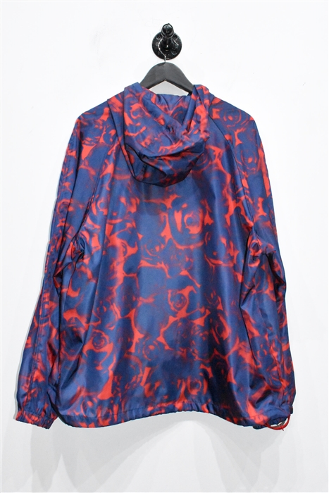 Floral Burberry Windbreaker, size M