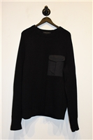 Basic Black Rag & Bone Pullover, size XL