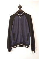 Blue & Black Junya Watanabe Zippered Sweater, size M
