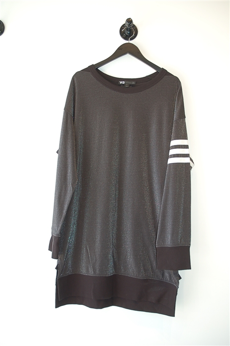Sparkly Black Y-3 - Yohji Yamamoto Pullover, size S