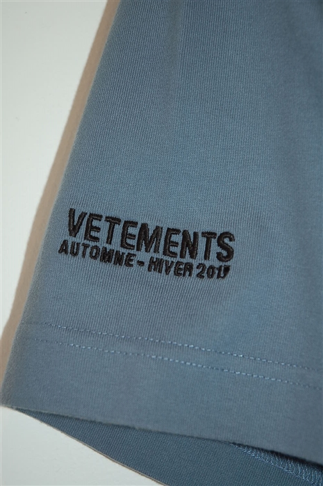 Slate Blue Vetements T-Shirt, size S