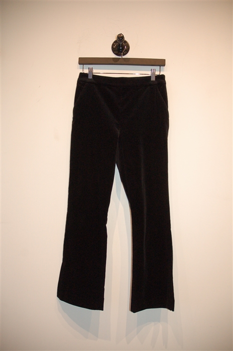 Black Velvet Frame Trousers, size 4