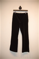 Black Velvet Frame Trousers, size 4