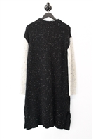 Black & Gray Pari Desai Sweater Dress, size M