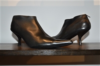 Black Leather The Row Booties, size 9